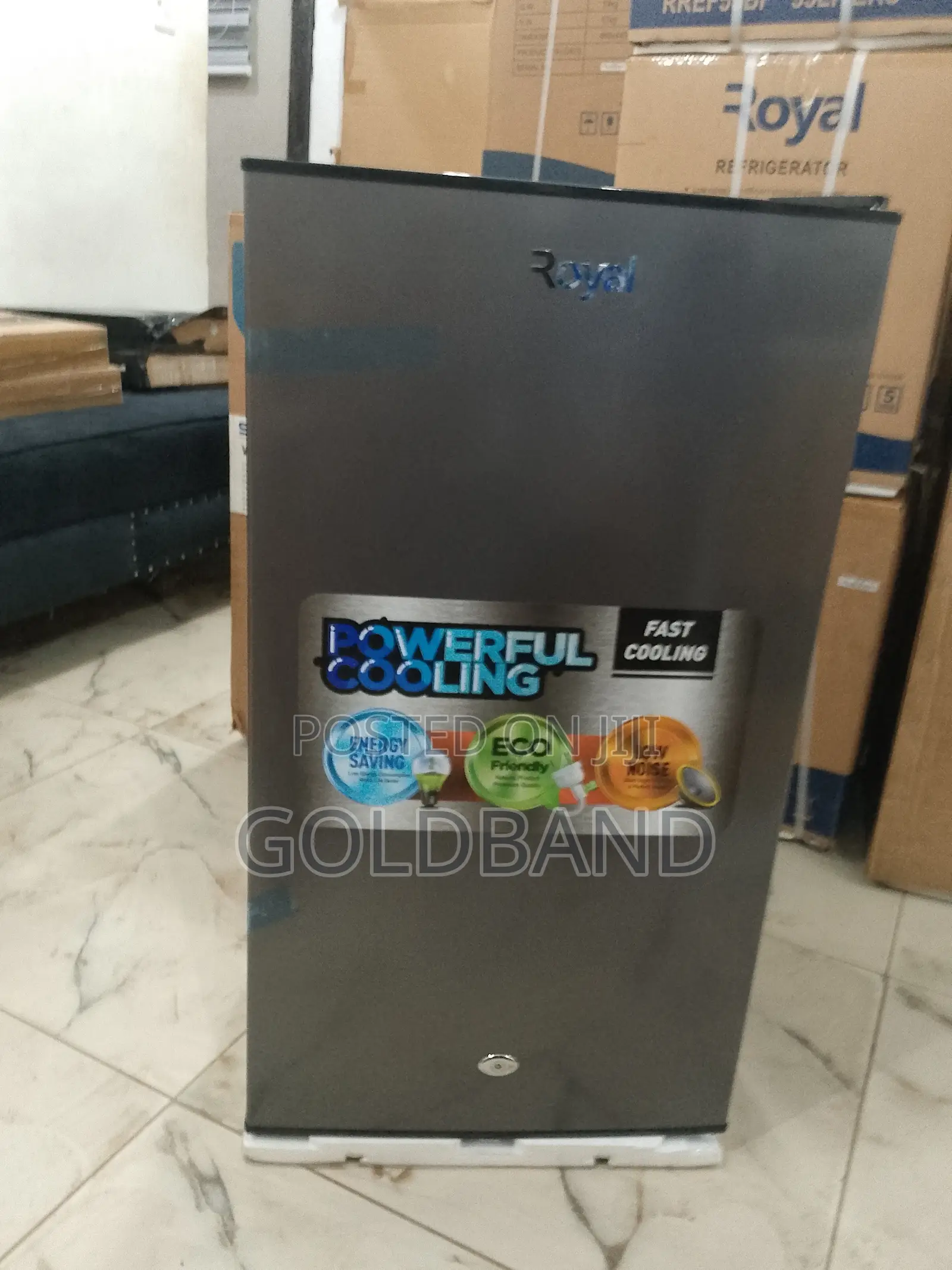 90l Royal Single Door Refrigerator Withadjustable Feets