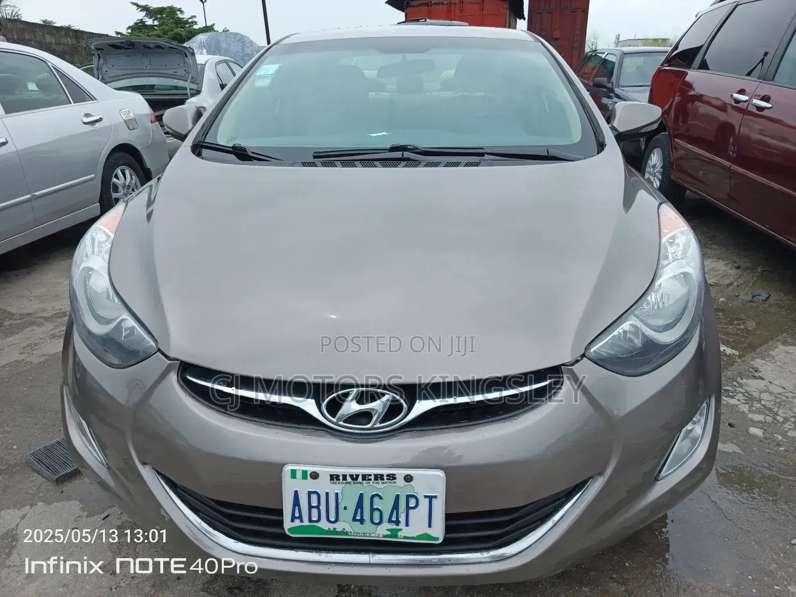 Hyundai Elantra GLS Sedan FWD (1.8L 4cyl 6M) 2013 Brown