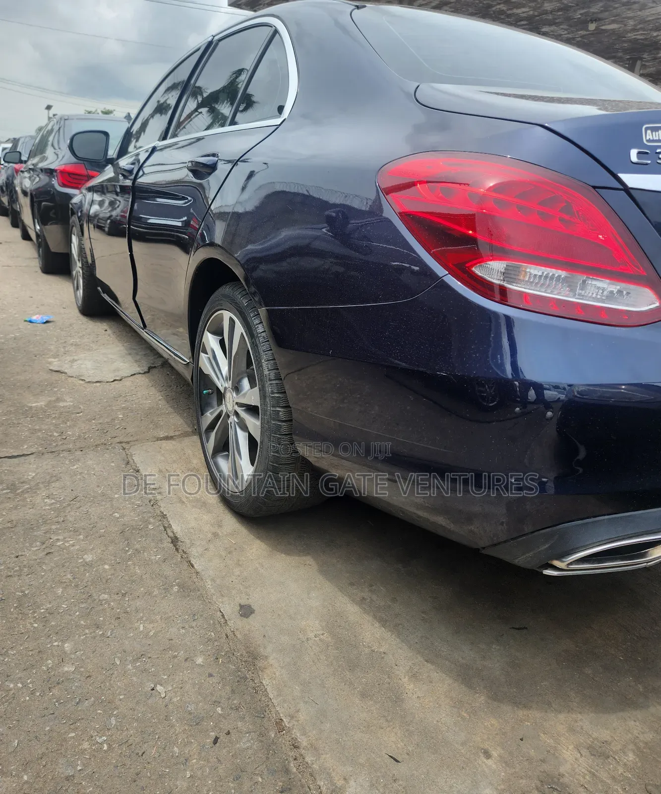 Mercedes-Benz C300 Luxury 4Matic Sedan AWD (2.0L 4cyl 7A) 2016 Blue