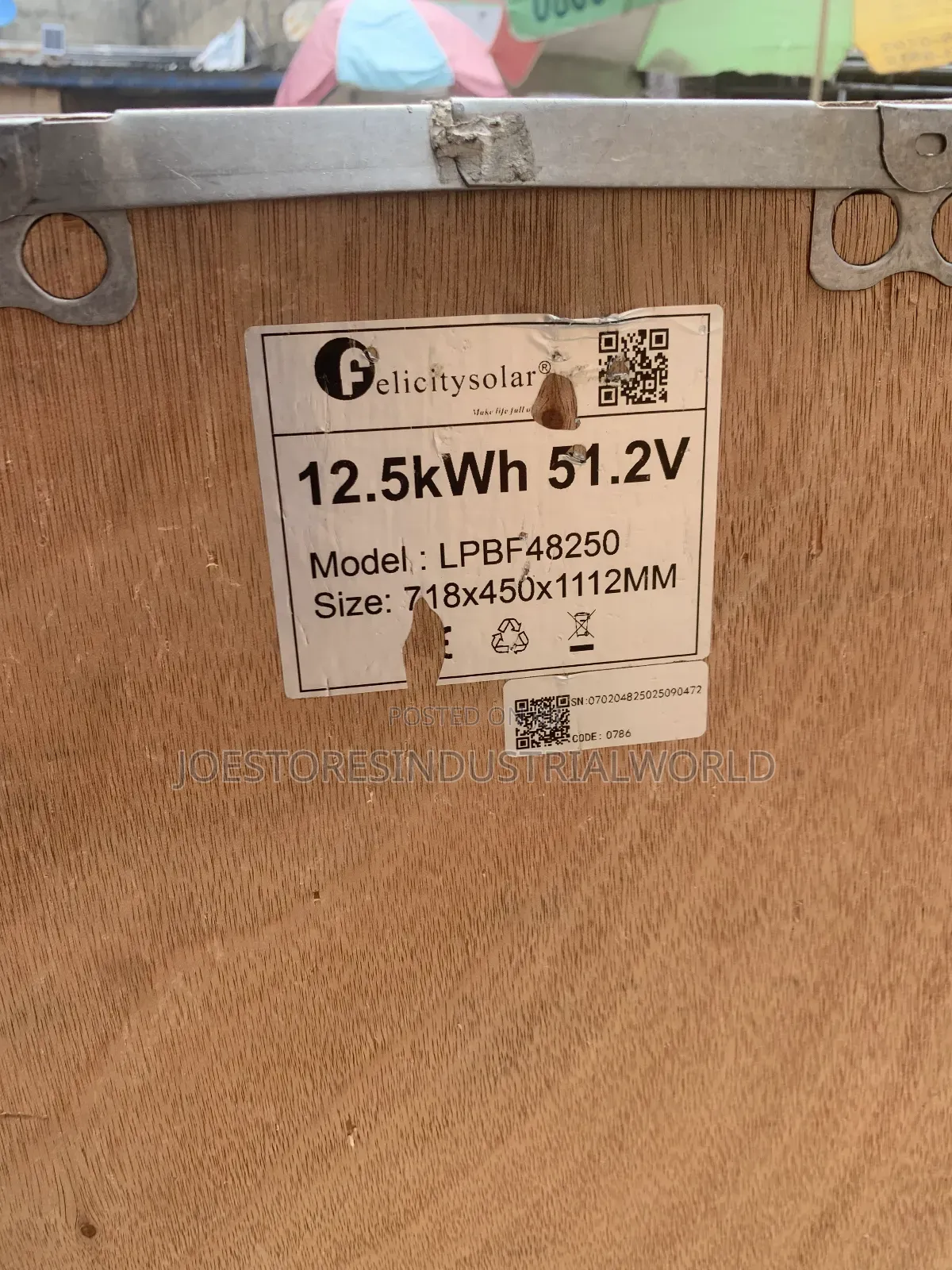 Felicity Solar Lithium Battery 12.5kwh 48v