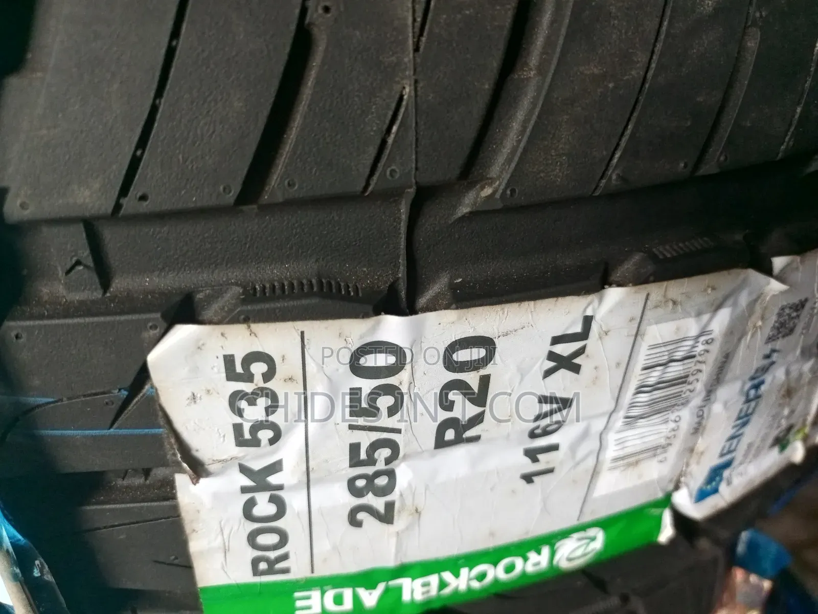 285/50/20 Rock Blade Tire Original