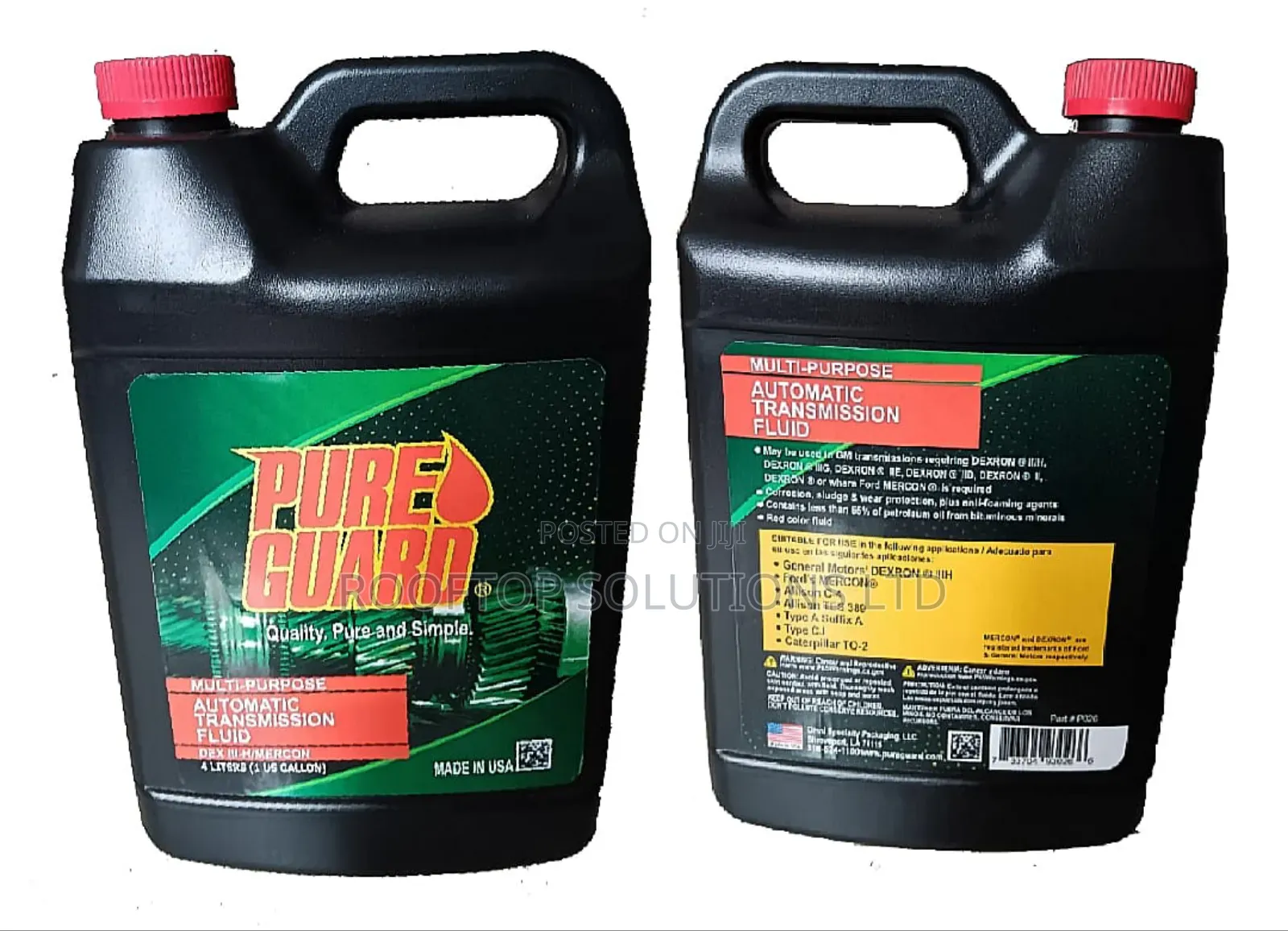 Pureguard Multi-Purpose Dexron Iii-H Atf 4 Litres