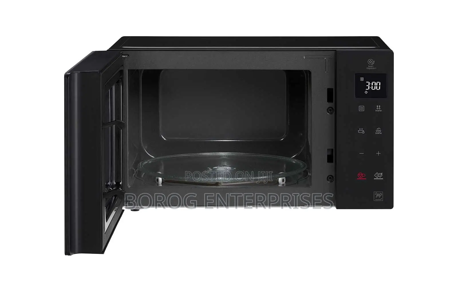Lg Microwave Oven, 25litres, Black, Smart Inverter-Ms2535gis