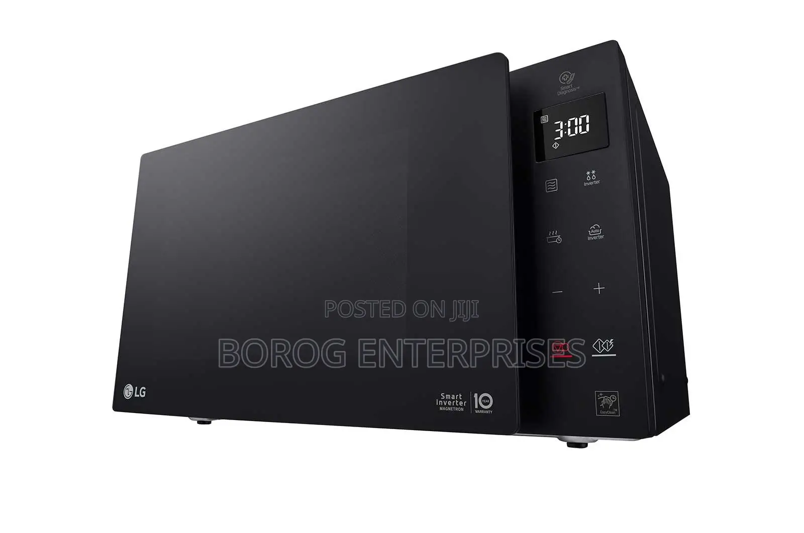 Lg Microwave Oven, 25litres, Black, Smart Inverter-Ms2535gis