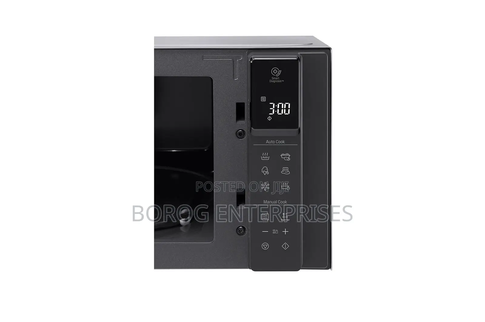 Lg Microwave Oven, 25l, Silver, Smart Inverter-Ms2595cis