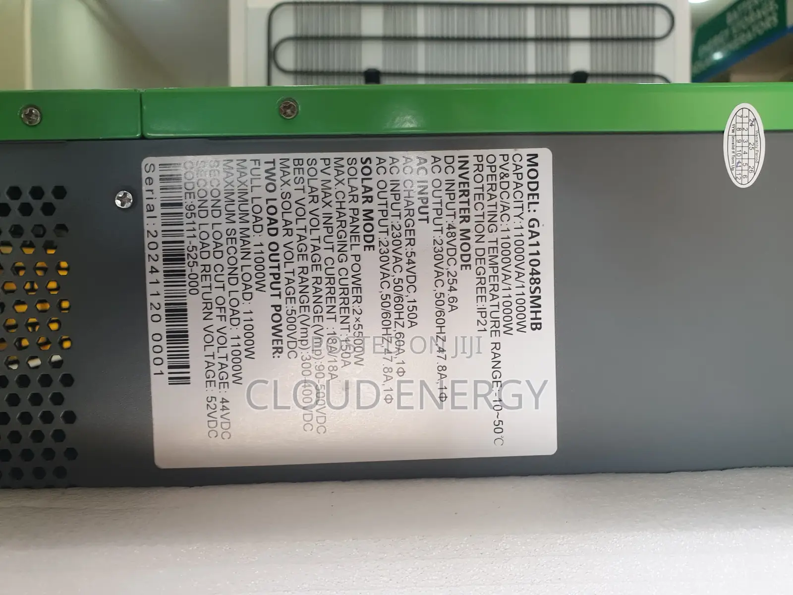 11kw/48v With 150a MPPT Hybrid Inverter