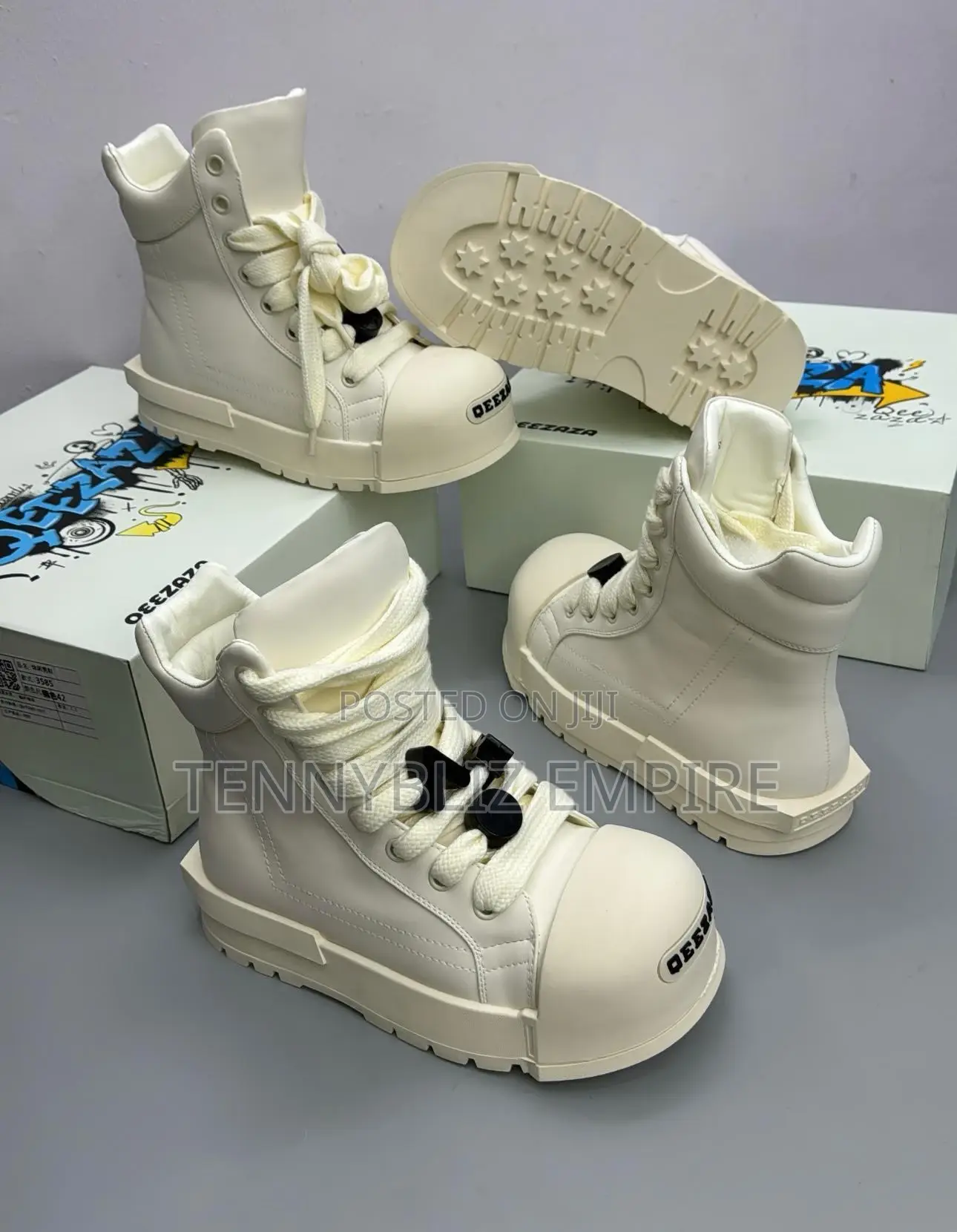 Hot Sale Qeezaza High Quality Luxury Italian Sneakers