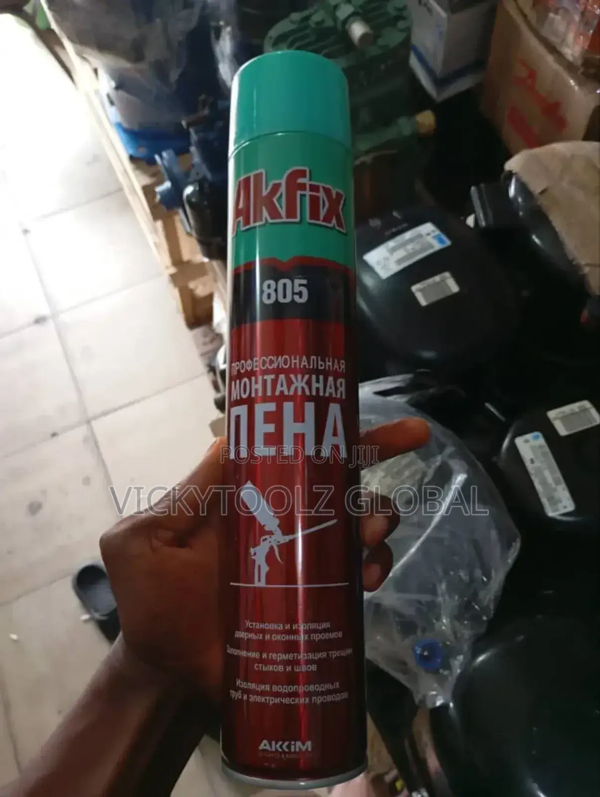 Akfix 805 Spray Foam Chemical