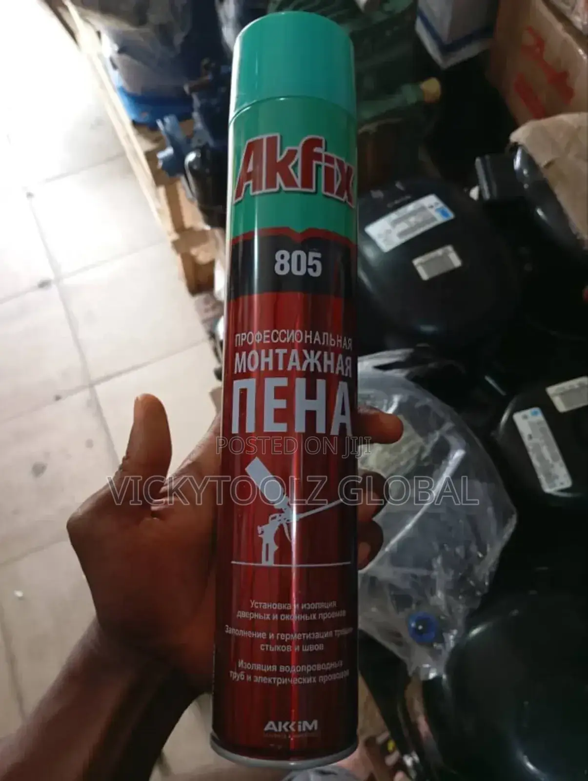 Akfix 805 Spray Foam Chemical