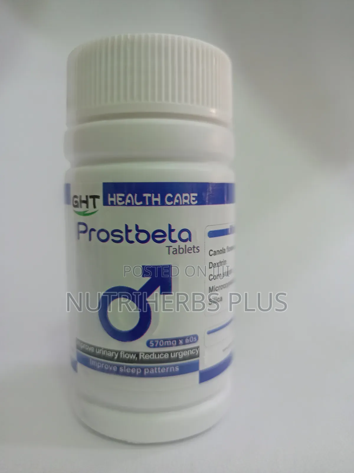 GHT Prostbeta Tablet: 100% Treatment for Prostate Health