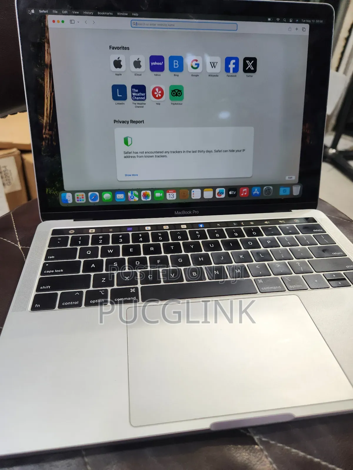 Laptop Apple MacBook Pro 2019 8GB Intel Core I5 SSD 128GB