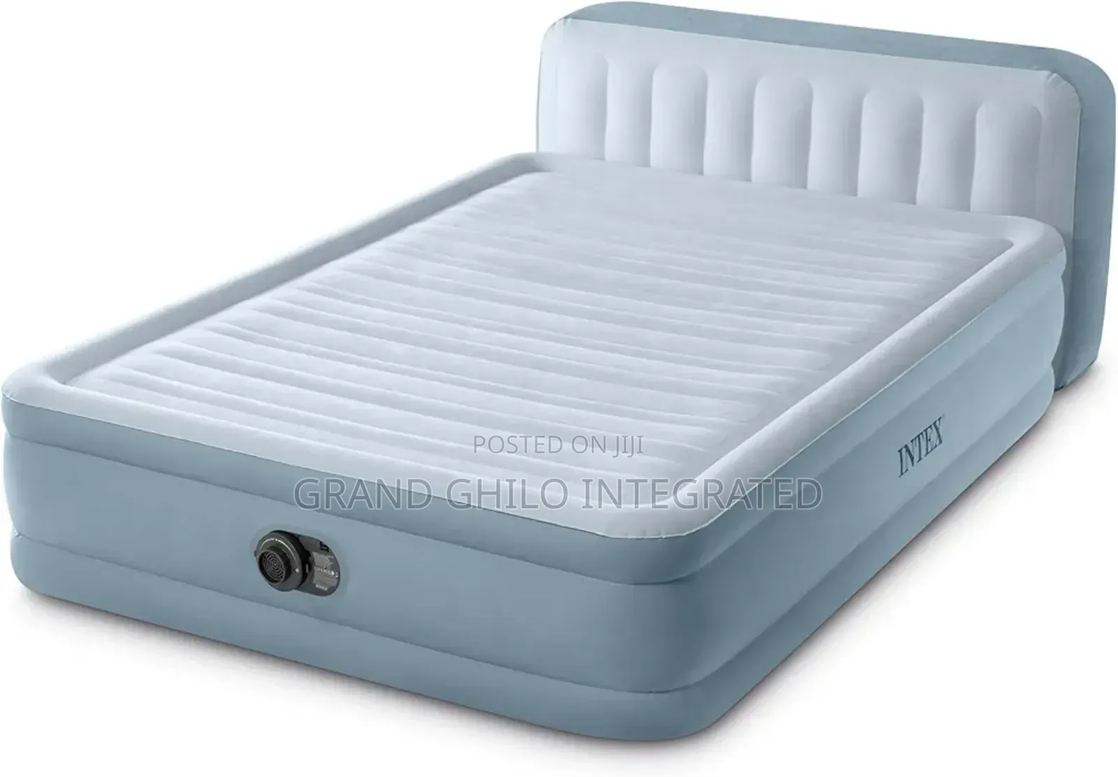 Plush Air Mattress With Headboard Queen
