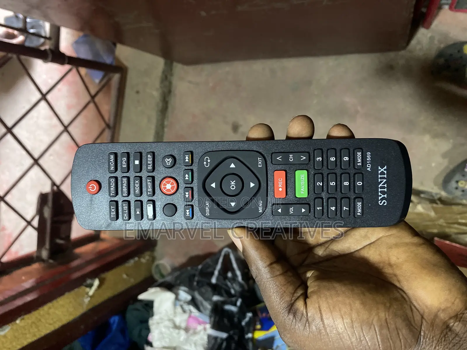 Syinix Tv Remote Ad1569