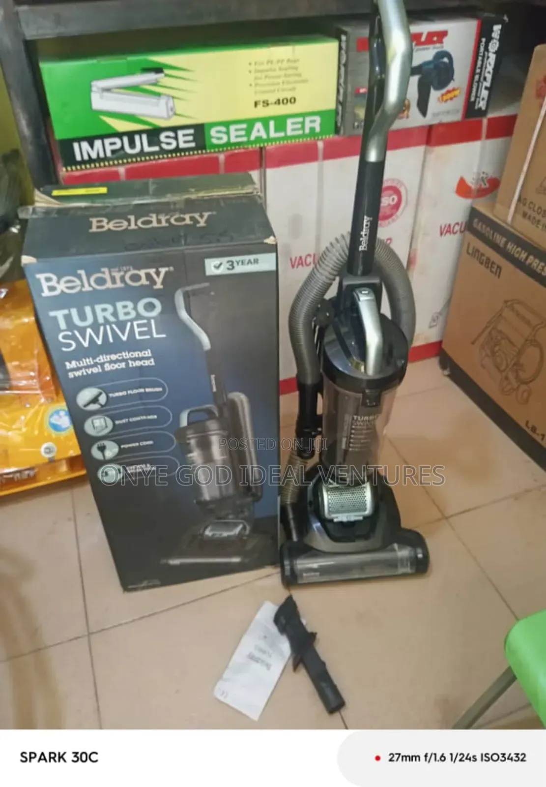 Beldray Turbo Swivel Upright Vacuum Cleaner