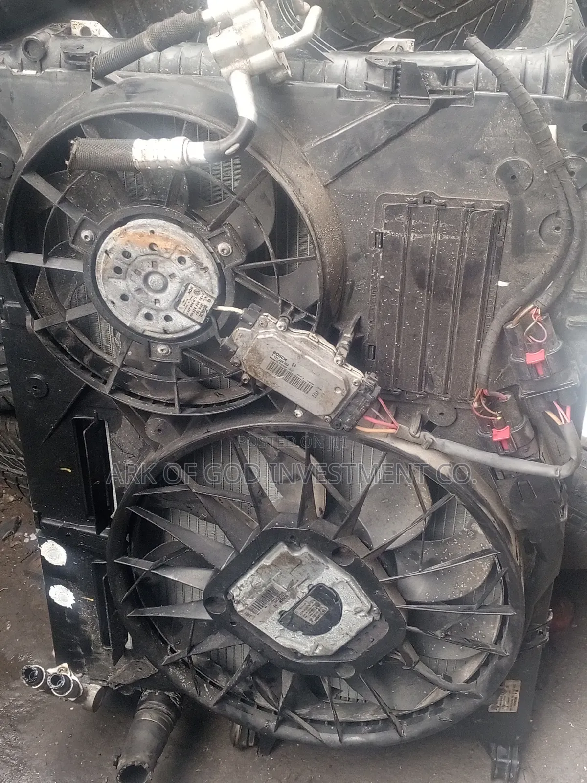 Radiator and Fan for Audi Q7