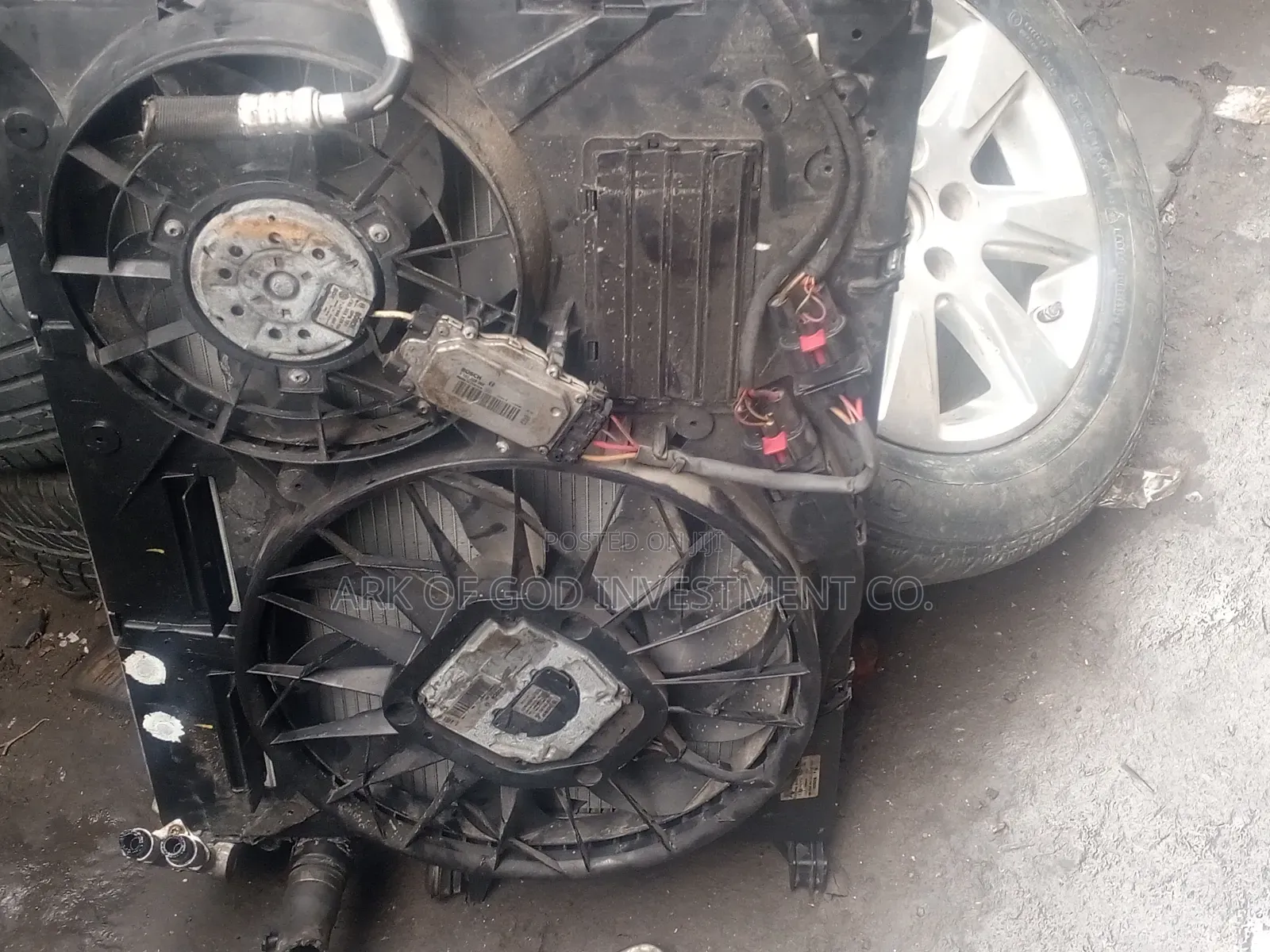 Radiator and Fan for Audi Q7