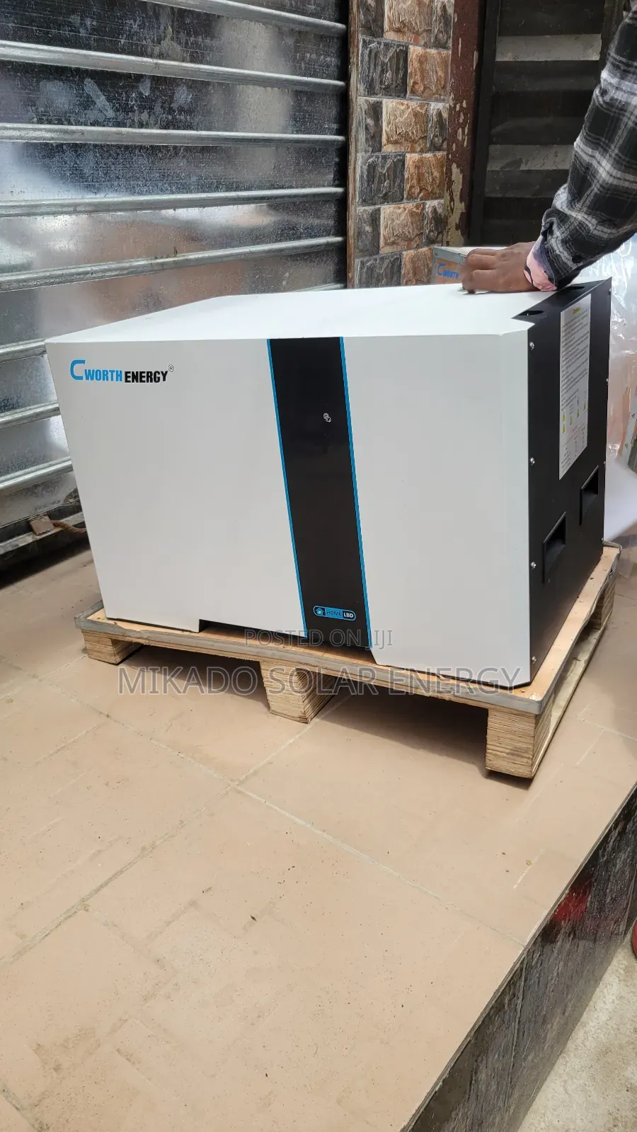 7.5kwh 51.2v Cworth Energy Lithium Iron Phosphate Battery
