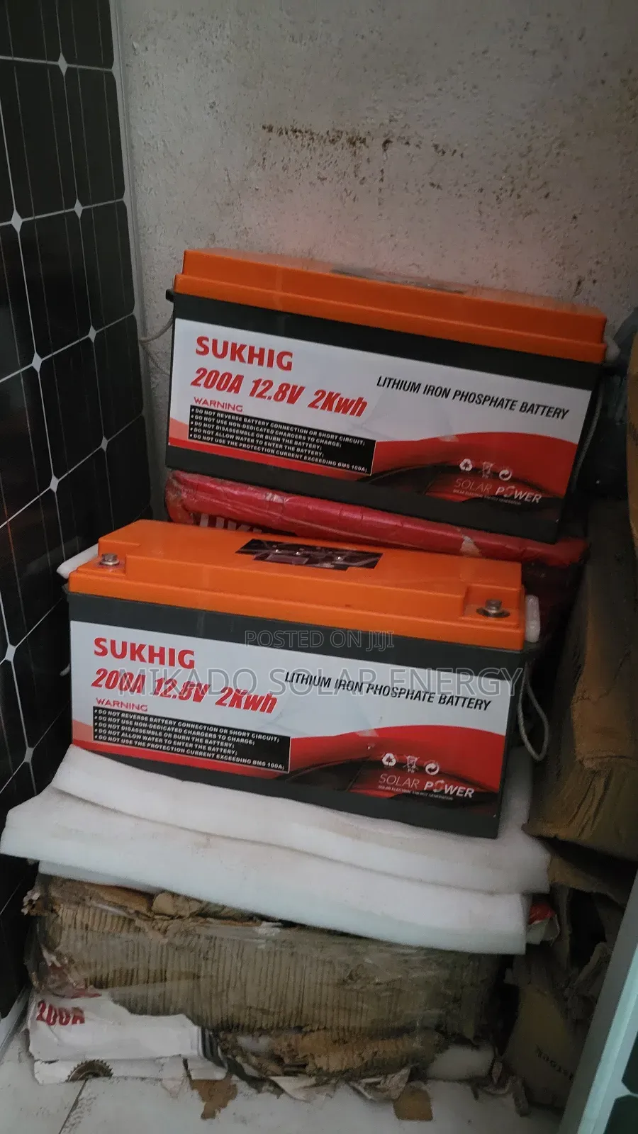 2kwh 200ah 12.8v Sukhig Lithium Iron Battery