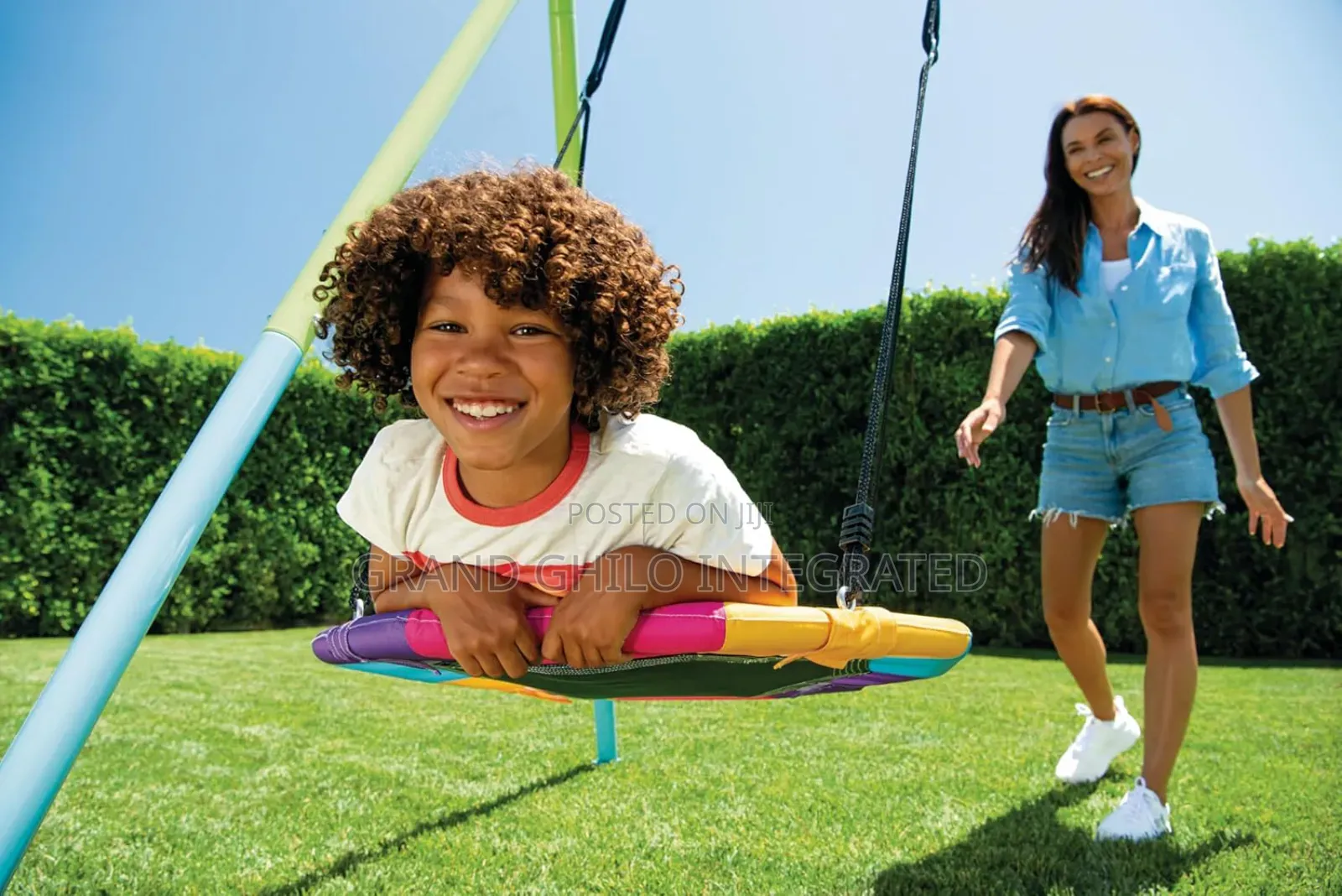 Intex 44125 Children's Swing With Seat and Nest Swing