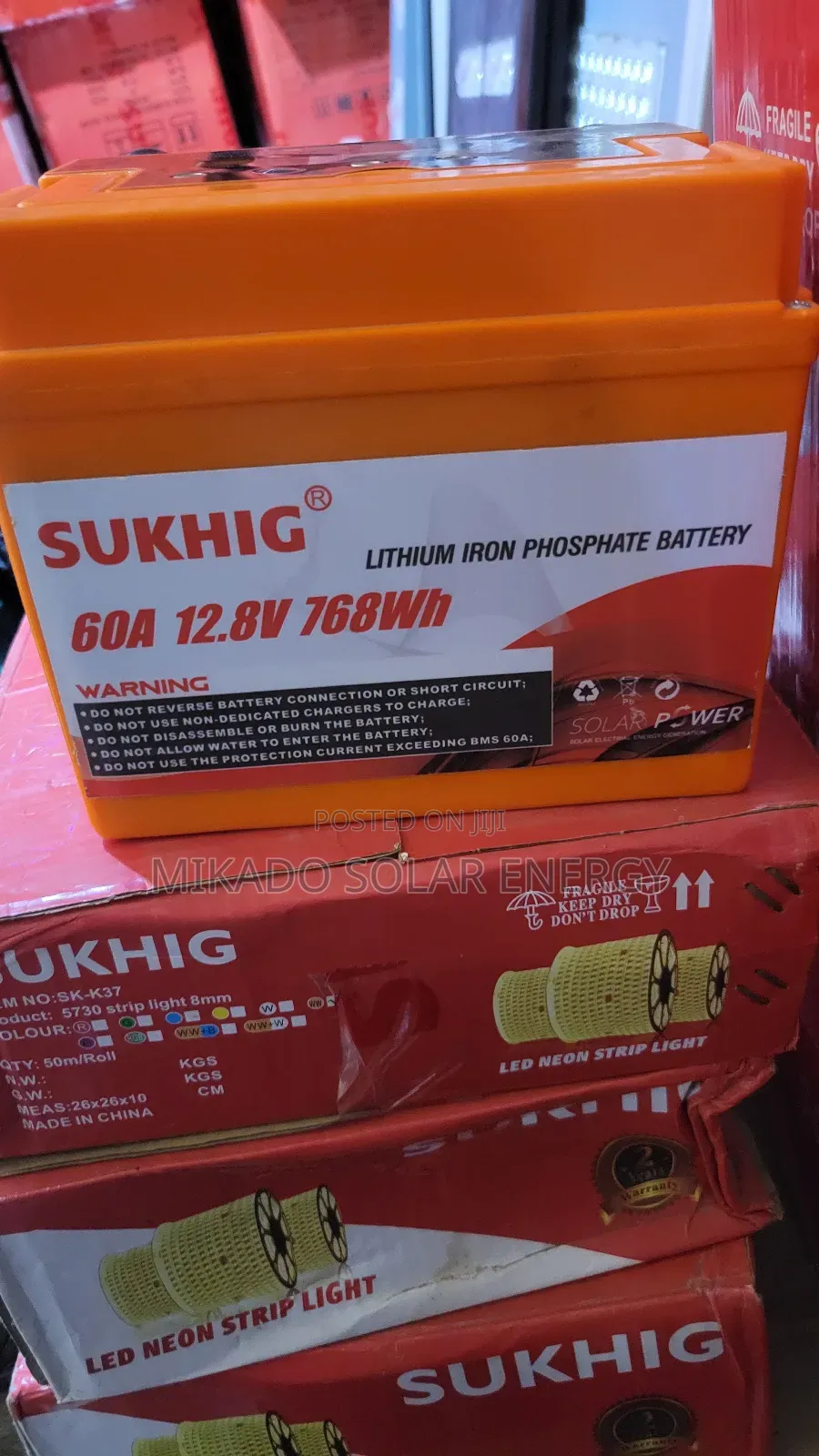 60ah 12.8v 768wh Sukhig Lithium Battery at Affordable Rate