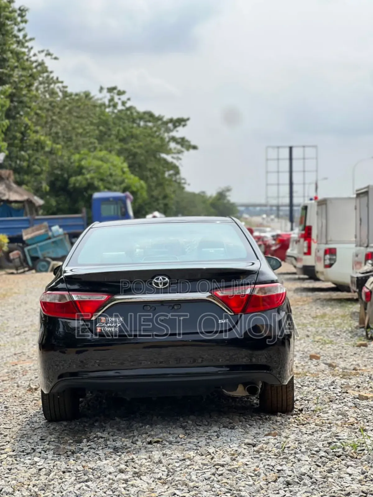Toyota Camry SE 4dr Sedan (2.5L 4cyl 6A) 2017 Black