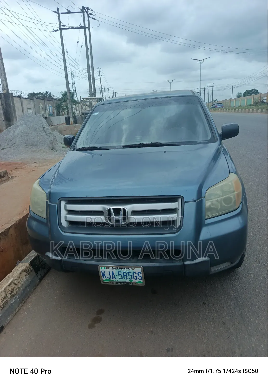 Honda Pilot 2005 Blue