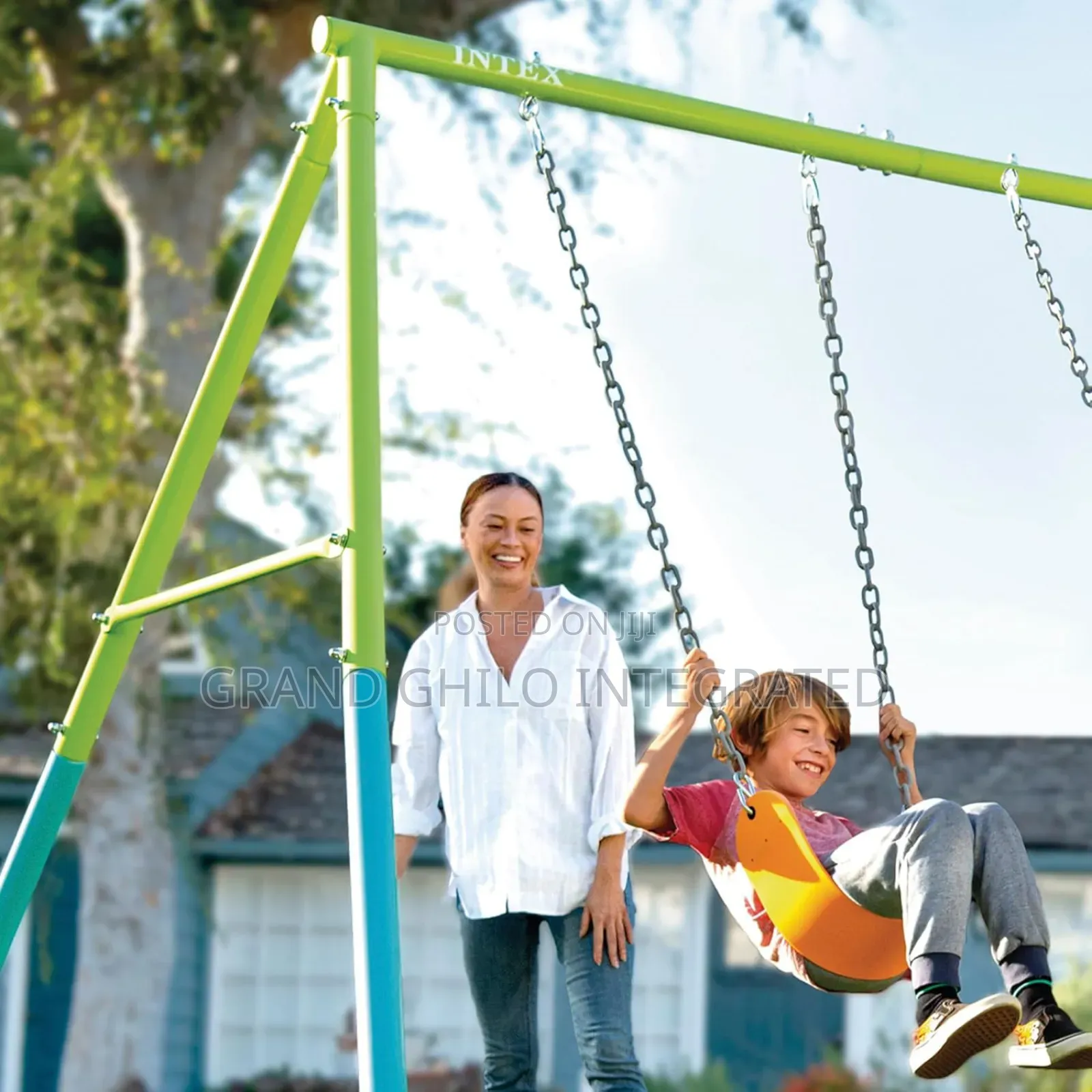 Intex 44130 Children's Garden Swing With Two Seats, Swing.