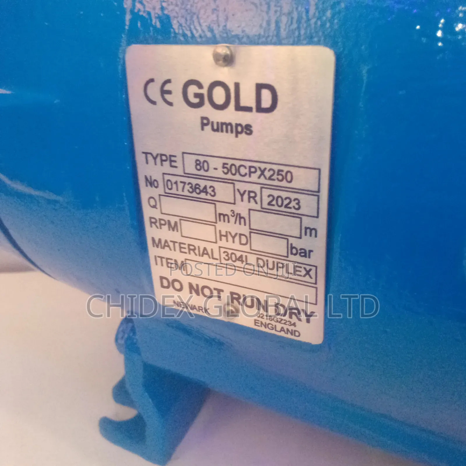 Original Brand New Gold Pump