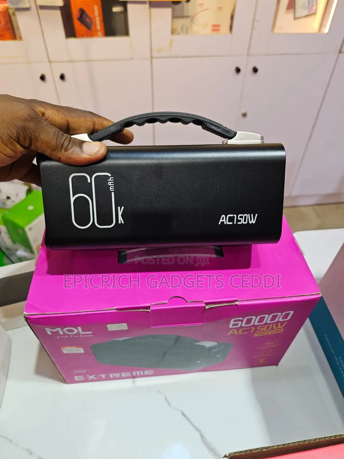 Mol 150w, 60,000mah Laptop Power Bank