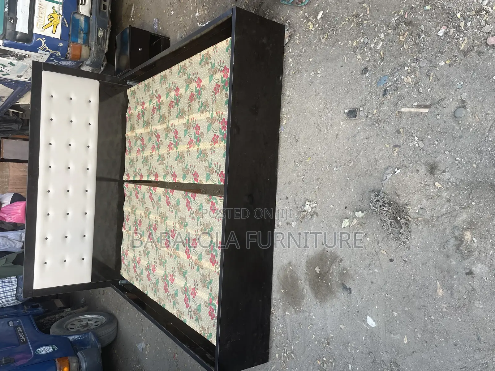 6/6 Bed Frame With Side Drawer