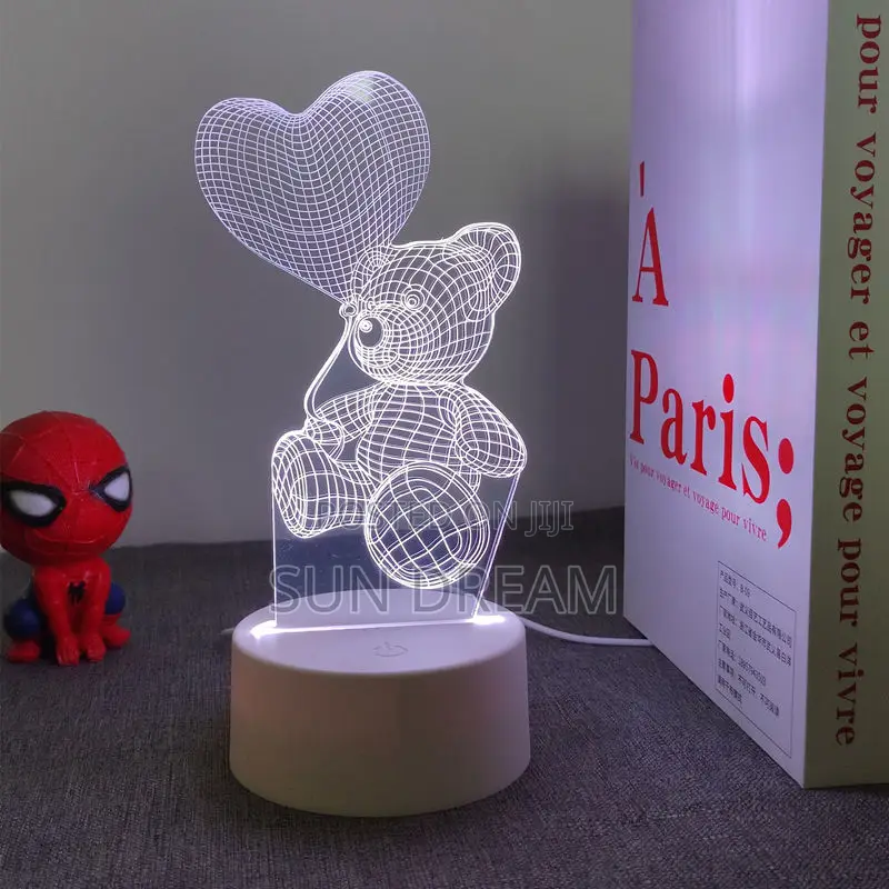 3d Lamp Bear Lamp Gift Idea Night Light