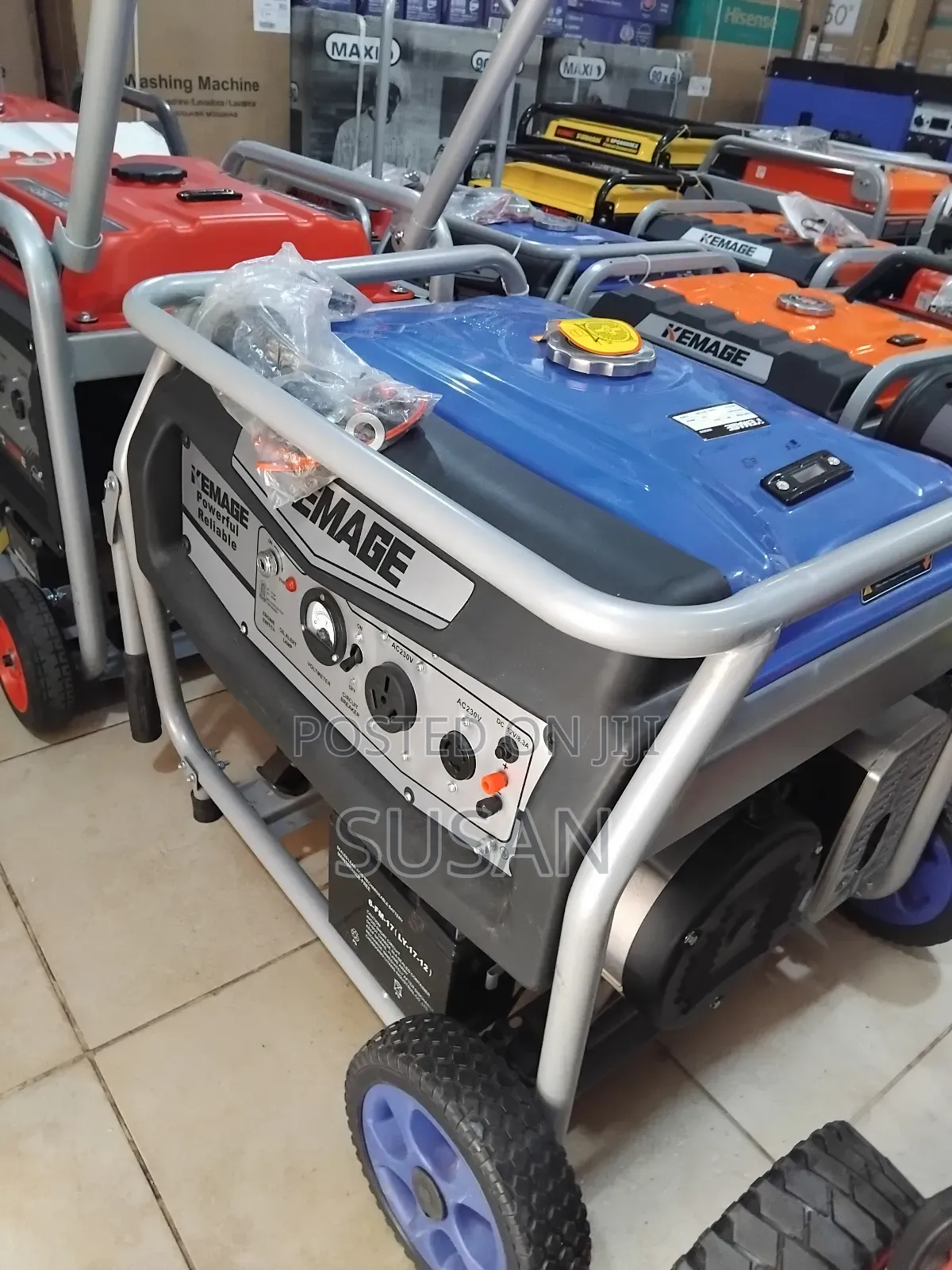 Kemage 13kva Petrol Generator 100 % Copper Coil With Remote