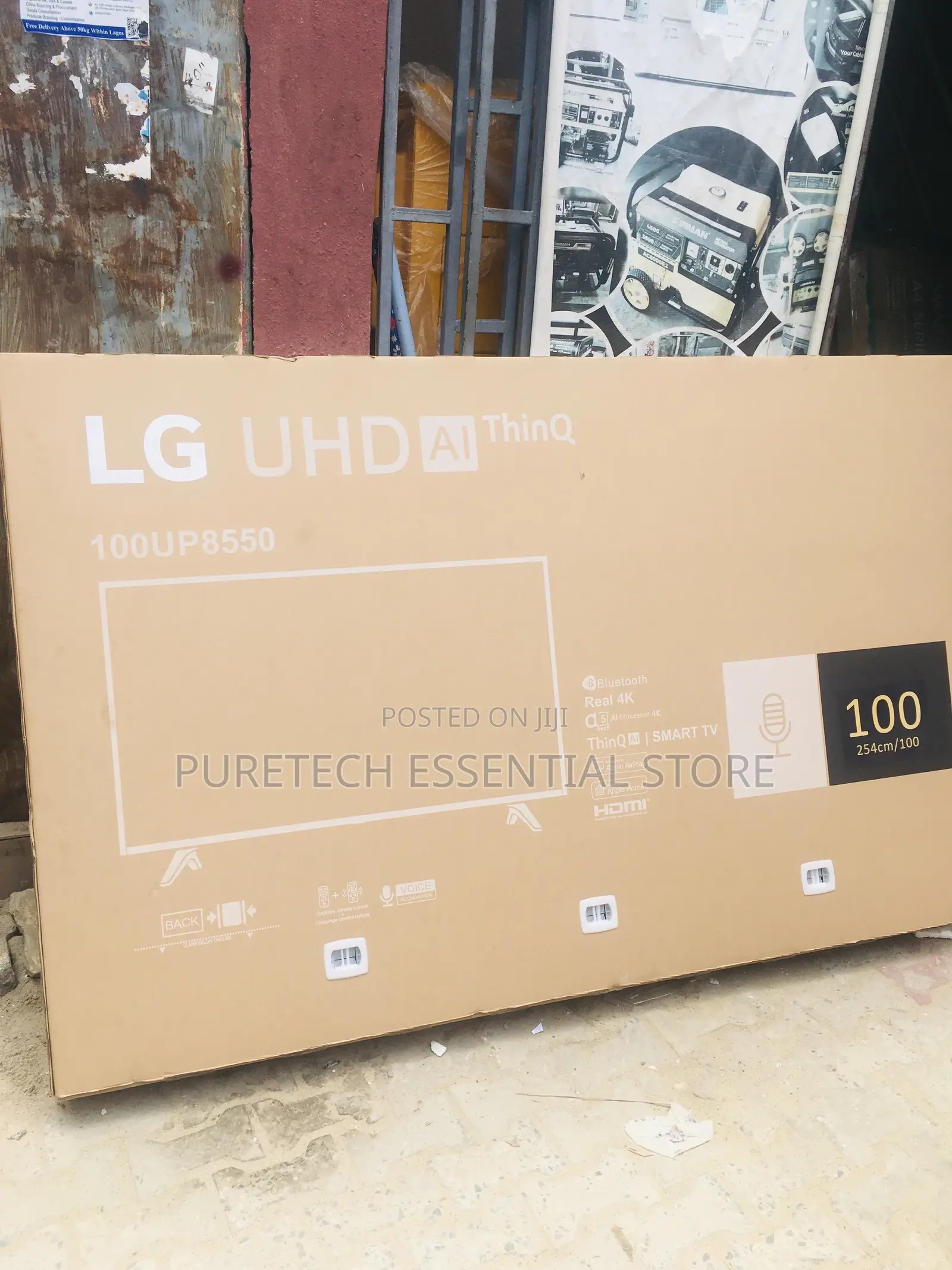New Lg Smart 100 Inches Tv (Huawei)