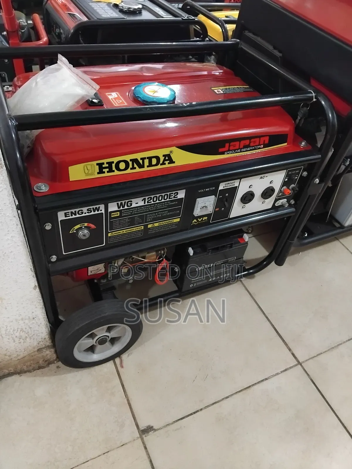 Honda Japan 9.5kva Generator 100% Copper Coil