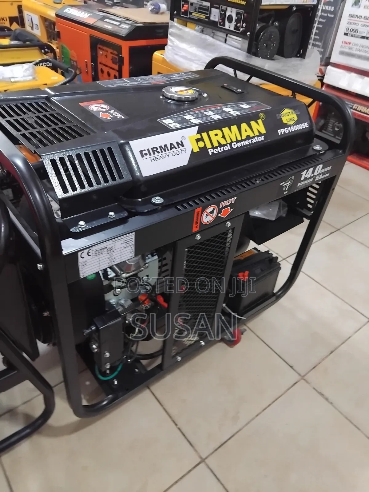 Firman 14kva Petrol Generator 100% Copper Coil