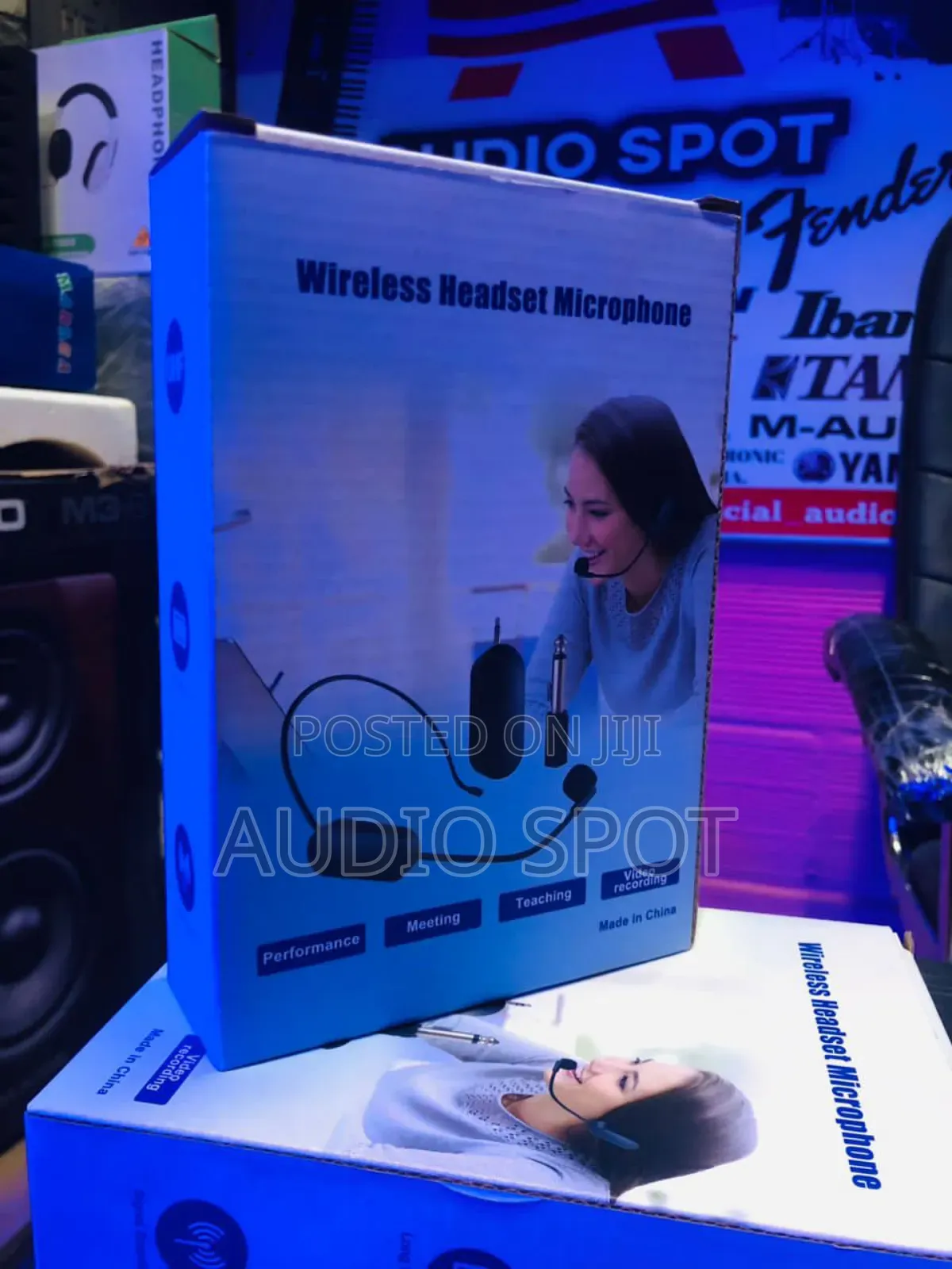 Accurd Si01 Quality Wireless Headset Microphone High Perform