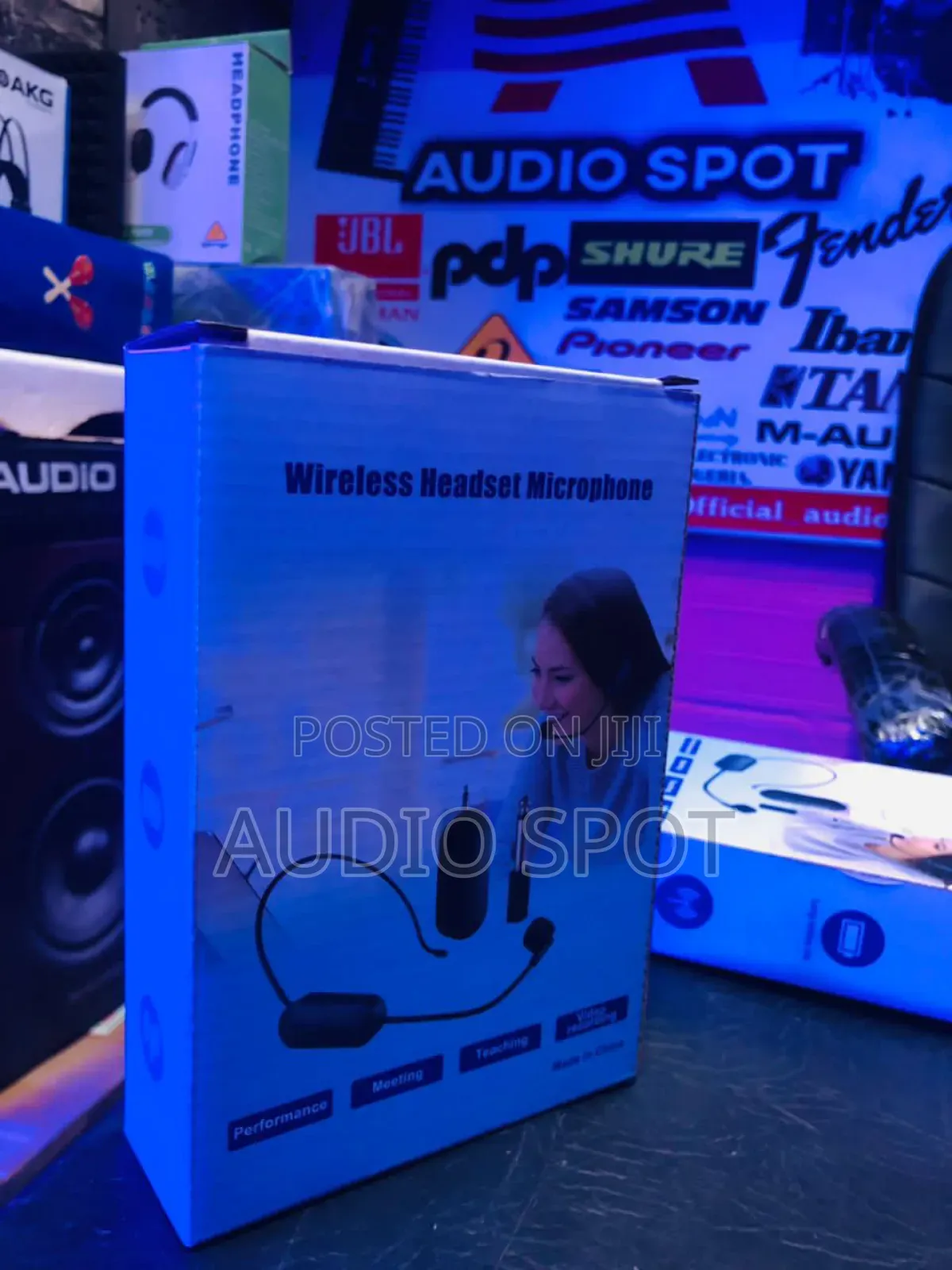Accurd Si01 Quality Wireless Headset Microphone High Perform