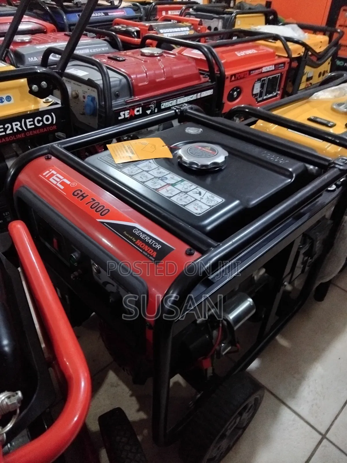 Itec 4.5kva Petrol Generator 100% Copper Coil