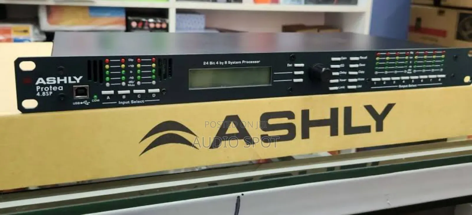 Original Ashly Protea-4.8sp 4in-8out Speaker Management/Proc