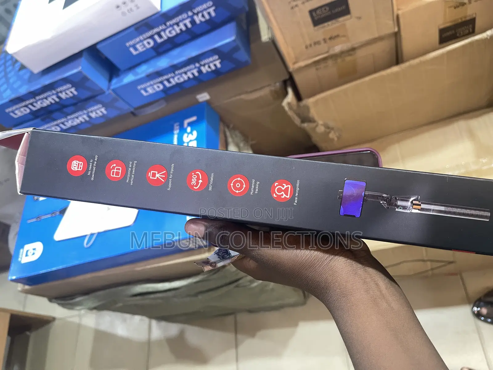 Smart Sensor Rotating Tripod Stand