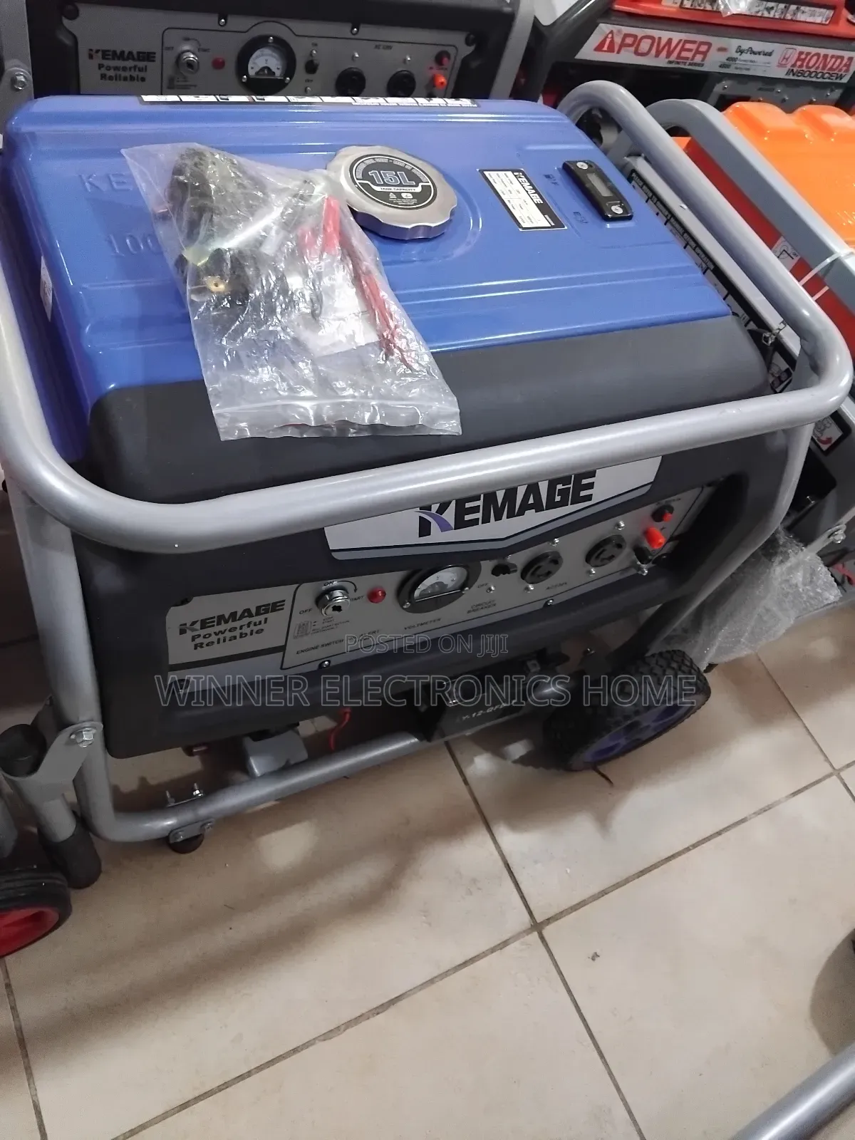 Kemage 4.5kva Petrol Generator With Remote Japan 100% Copper