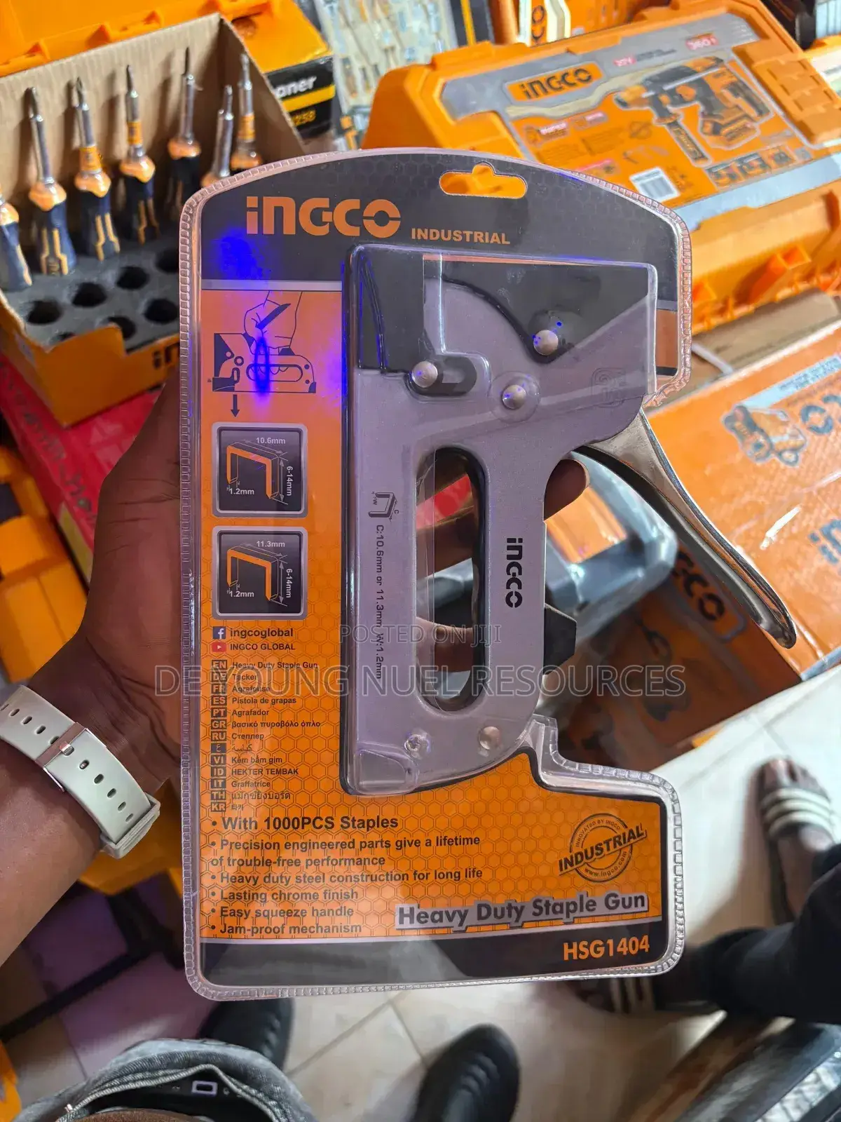 Ingco Industrial Heavy Duty Staple Gun