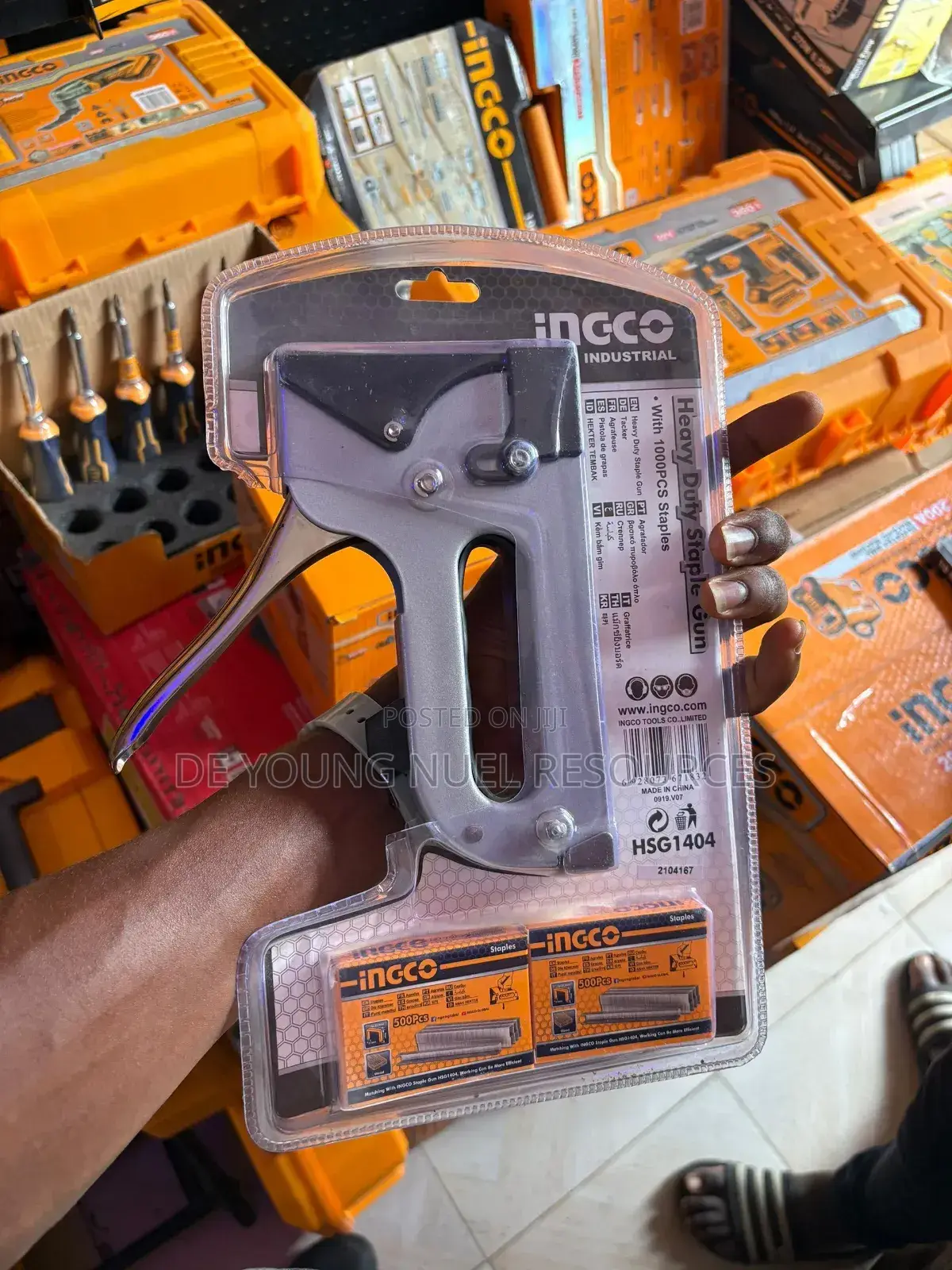 Ingco Industrial Heavy Duty Staple Gun