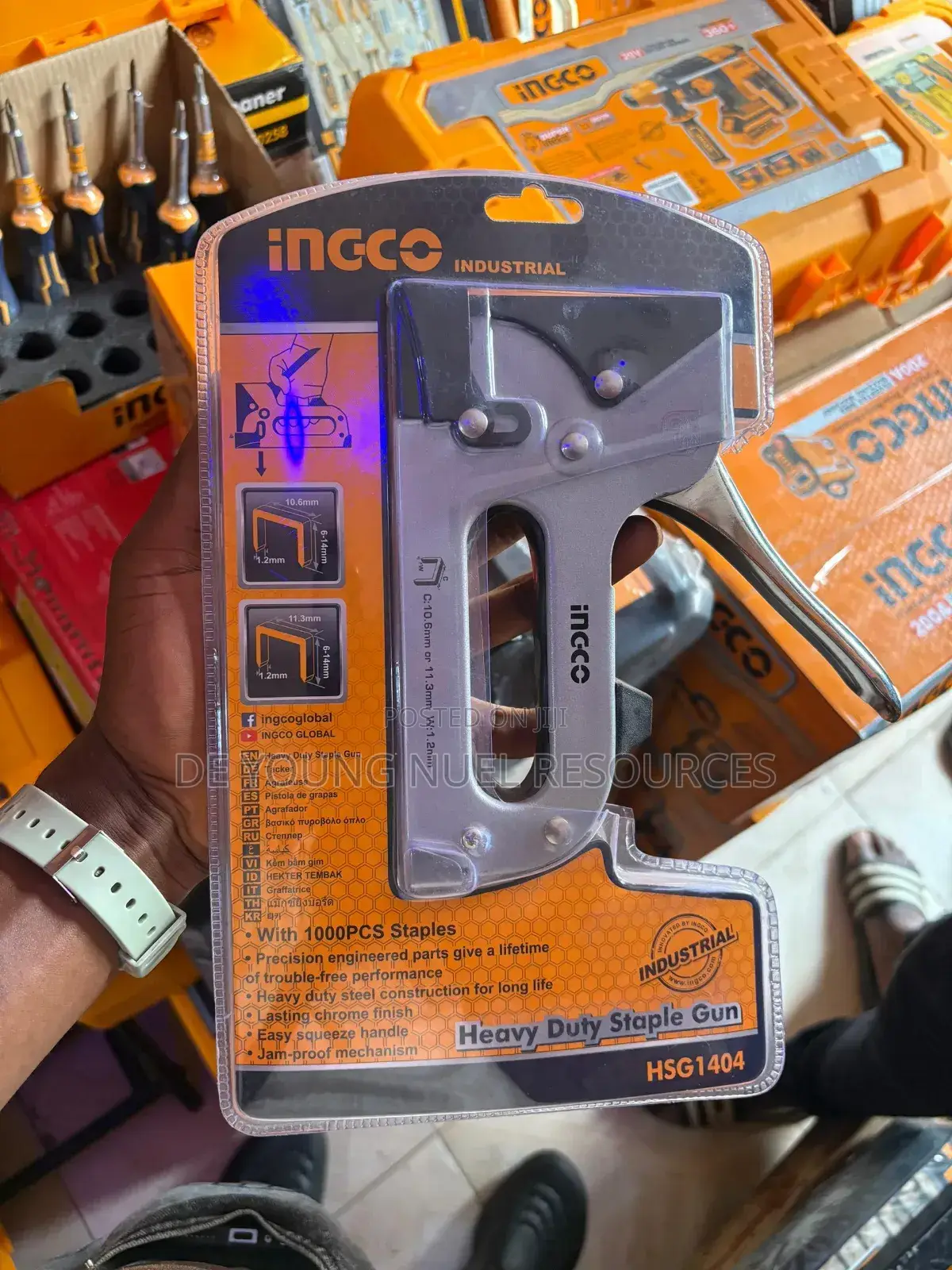 Ingco Industrial Heavy Duty Staple Gun