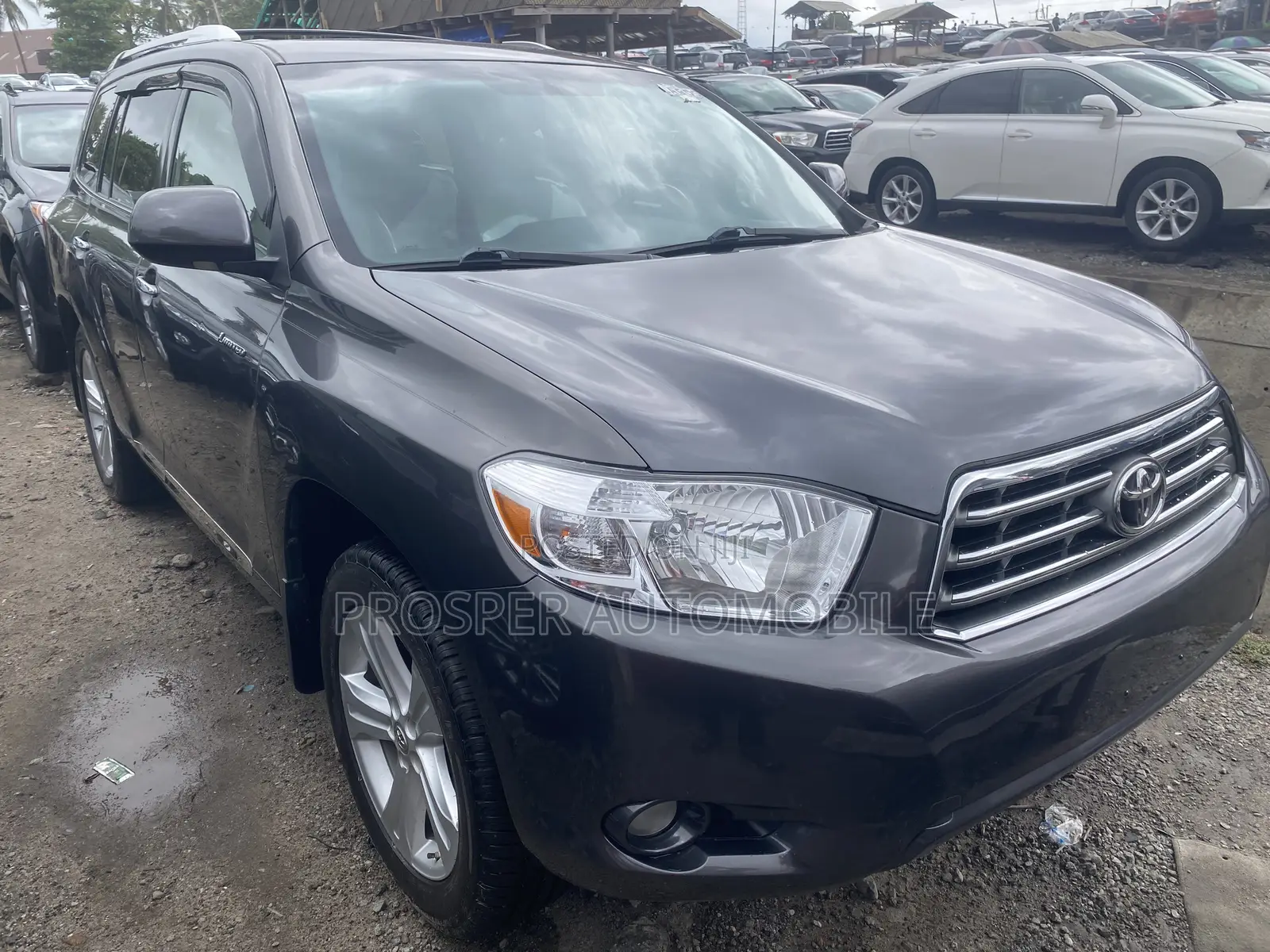 Toyota Highlander Limited 2010 Gray