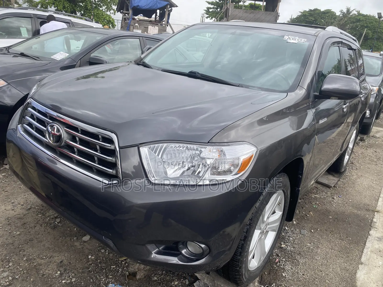 Toyota Highlander Limited 2010 Gray
