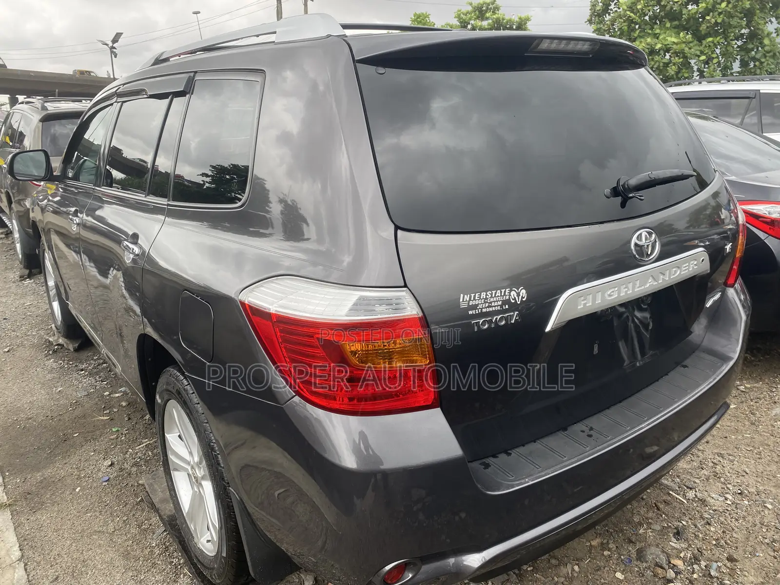 Toyota Highlander Limited 2010 Gray