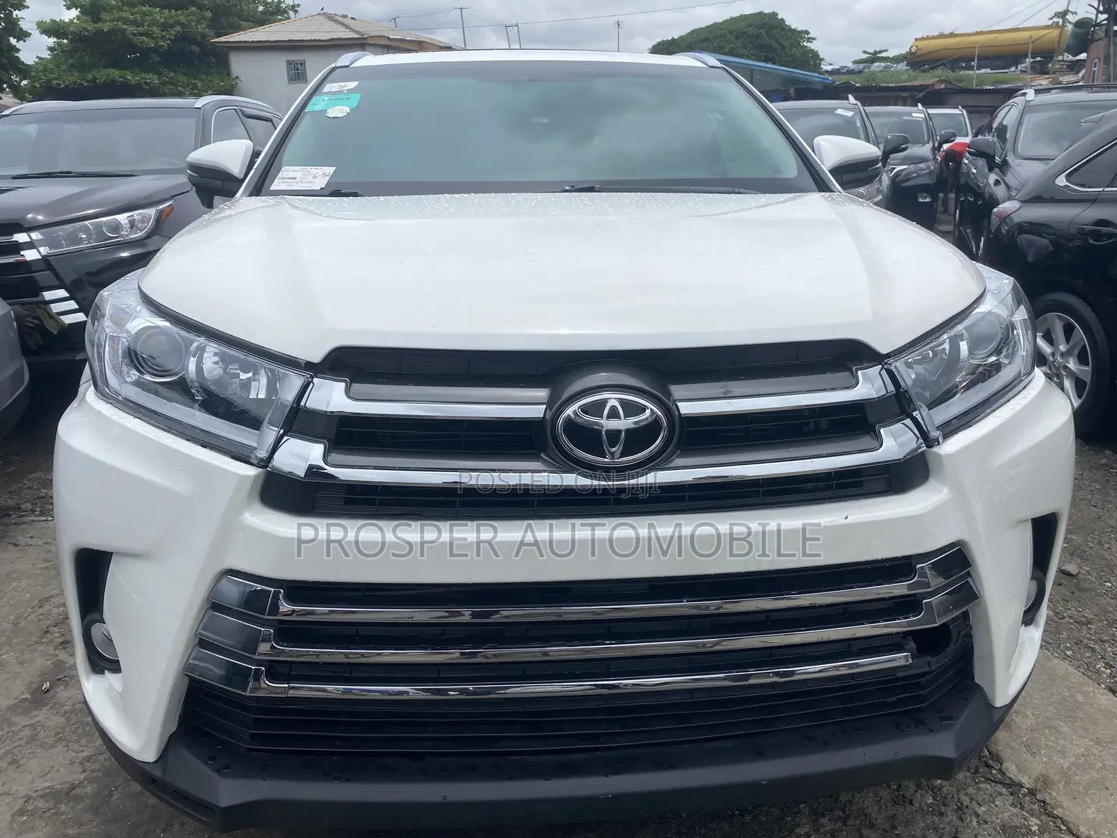 Toyota Highlander XLE V6 4x2 (3.5L 6cyl 6A) 2016 White