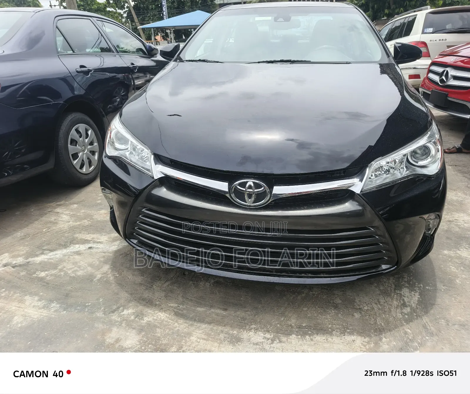 Toyota Camry XLE V6 4dr Sedan (3.6L 6cyl 6A) 2016 Black