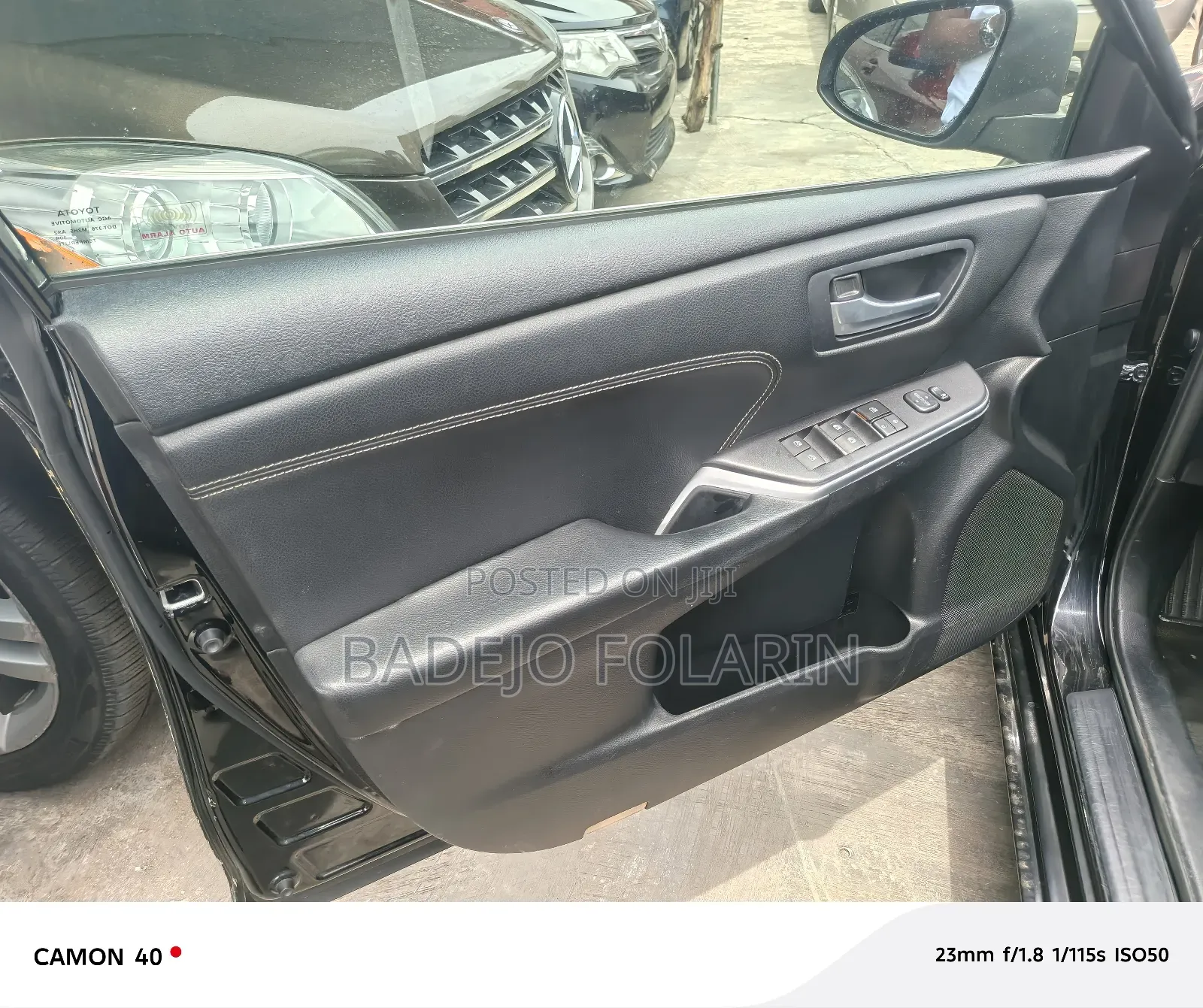 Toyota Camry XLE V6 4dr Sedan (3.6L 6cyl 6A) 2016 Black
